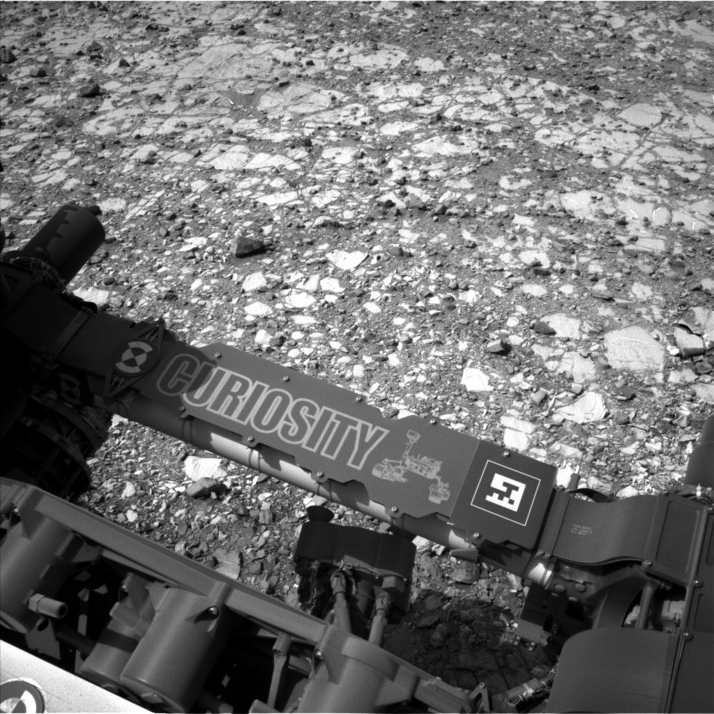 Nasa's Mars rover Curiosity acquired this image using its Left Navigation Camera on Sol 1037, at drive 1964, site number 48