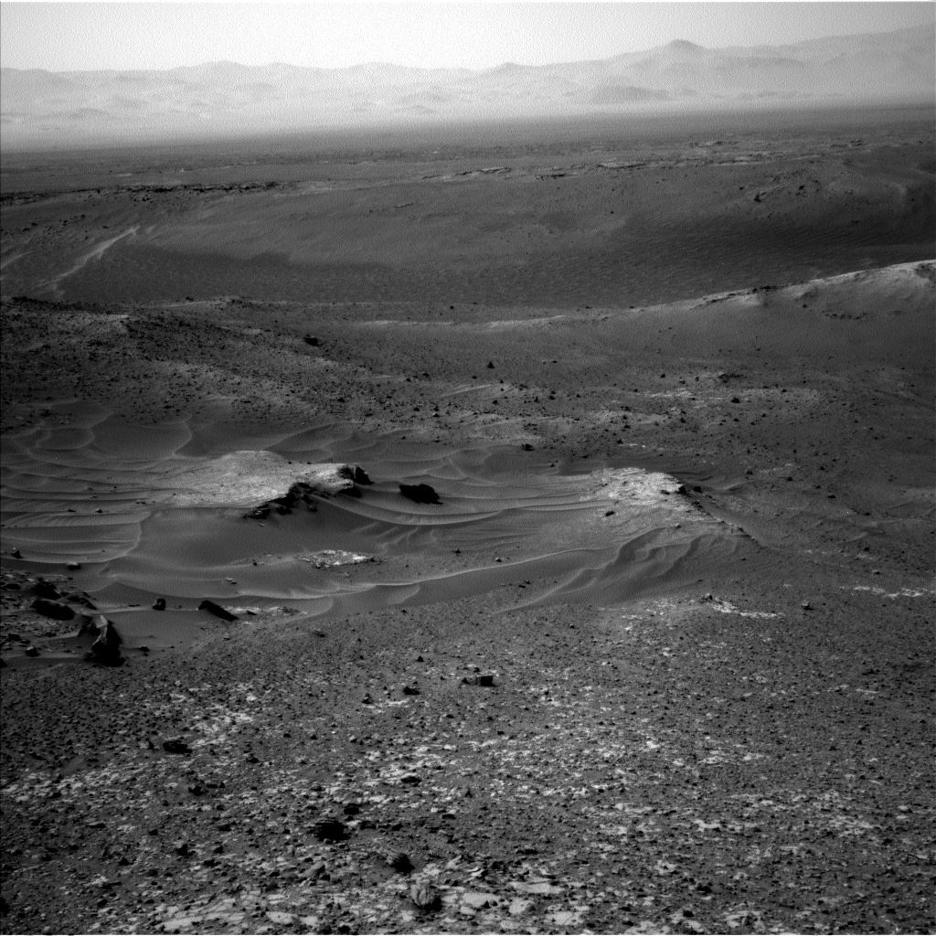 Nasa's Mars rover Curiosity acquired this image using its Left Navigation Camera on Sol 1037, at drive 1964, site number 48