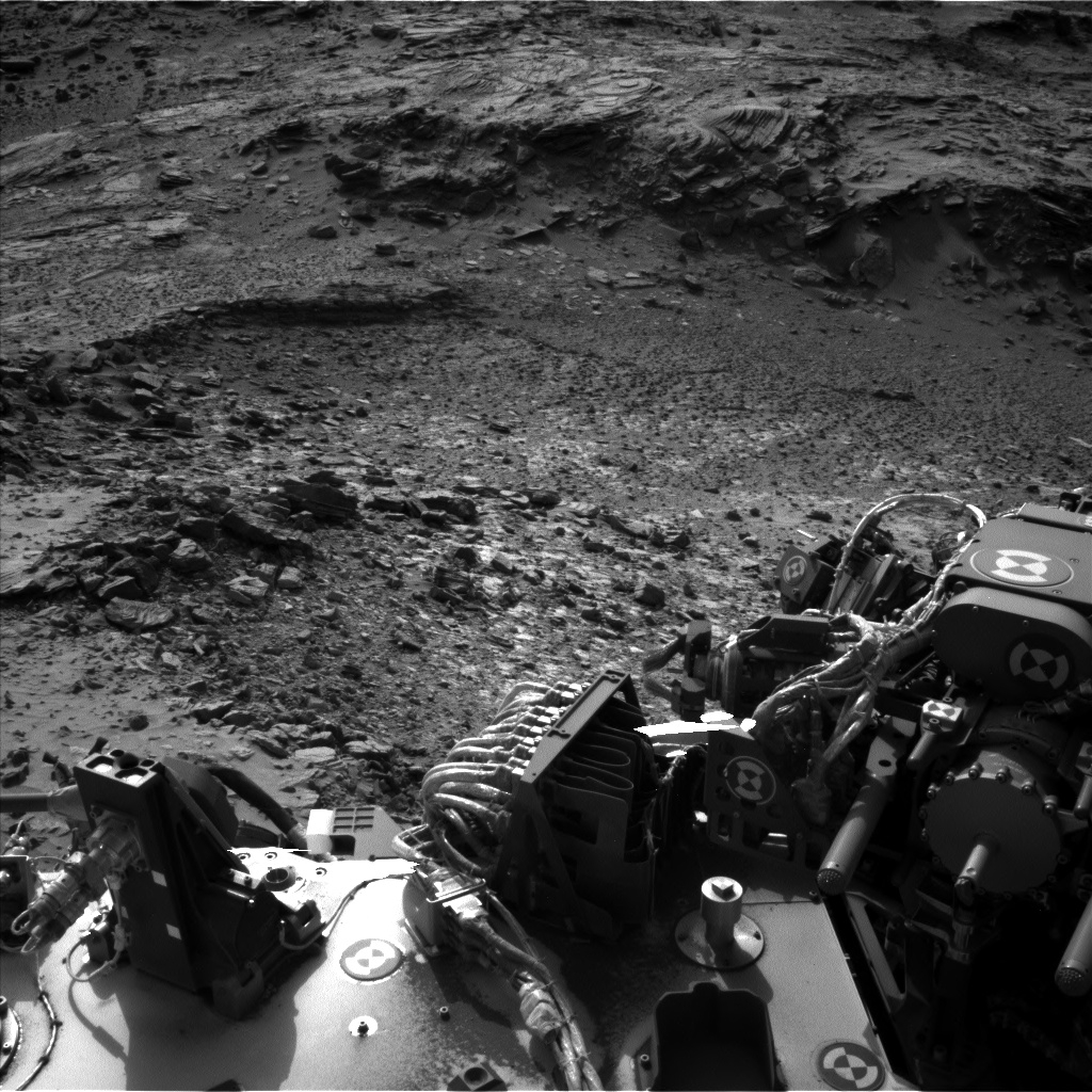 Nasa's Mars rover Curiosity acquired this image using its Left Navigation Camera on Sol 1039, at drive 1970, site number 48
