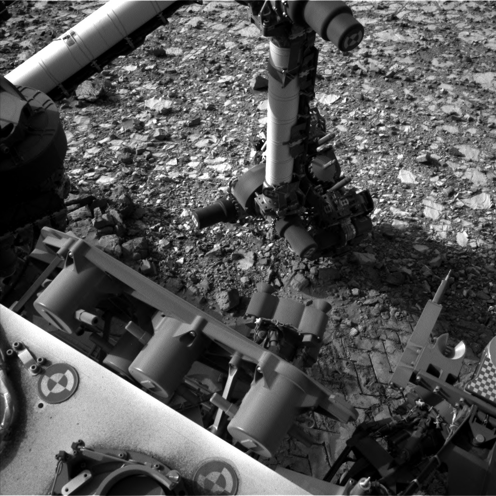 Nasa's Mars rover Curiosity acquired this image using its Left Navigation Camera on Sol 1041, at drive 1970, site number 48