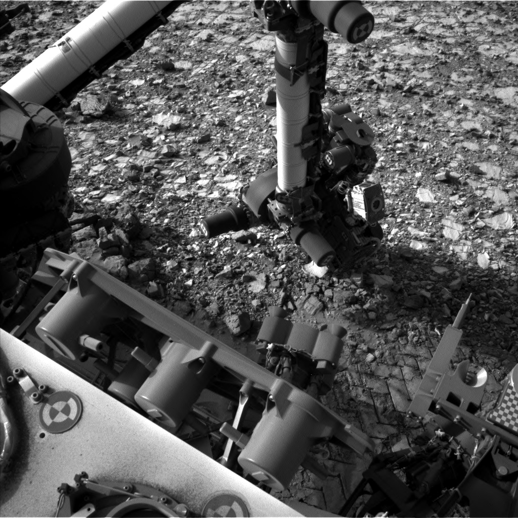 Nasa's Mars rover Curiosity acquired this image using its Left Navigation Camera on Sol 1041, at drive 1970, site number 48
