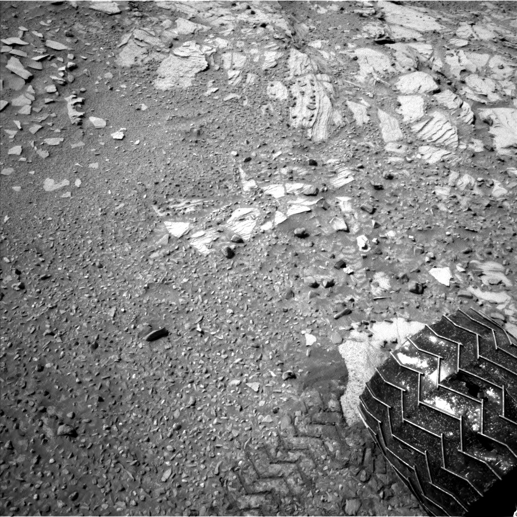 Nasa's Mars rover Curiosity acquired this image using its Left Navigation Camera on Sol 1042, at drive 2122, site number 48