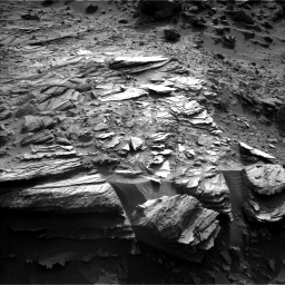 Nasa's Mars rover Curiosity acquired this image using its Left Navigation Camera on Sol 1044, at drive 2170, site number 48