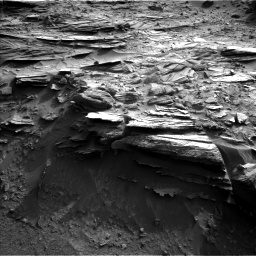 Nasa's Mars rover Curiosity acquired this image using its Left Navigation Camera on Sol 1044, at drive 2176, site number 48