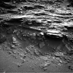 Nasa's Mars rover Curiosity acquired this image using its Left Navigation Camera on Sol 1044, at drive 2194, site number 48