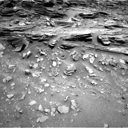 Nasa's Mars rover Curiosity acquired this image using its Left Navigation Camera on Sol 1046, at drive 2206, site number 48