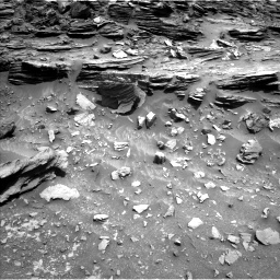 Nasa's Mars rover Curiosity acquired this image using its Left Navigation Camera on Sol 1049, at drive 2224, site number 48
