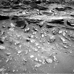 Nasa's Mars rover Curiosity acquired this image using its Left Navigation Camera on Sol 1049, at drive 2230, site number 48