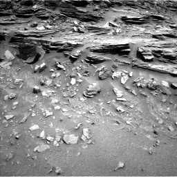 Nasa's Mars rover Curiosity acquired this image using its Left Navigation Camera on Sol 1049, at drive 2236, site number 48