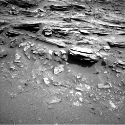 Nasa's Mars rover Curiosity acquired this image using its Left Navigation Camera on Sol 1049, at drive 2248, site number 48