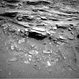 Nasa's Mars rover Curiosity acquired this image using its Left Navigation Camera on Sol 1049, at drive 2254, site number 48