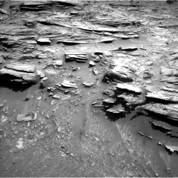 Nasa's Mars rover Curiosity acquired this image using its Left Navigation Camera on Sol 1049, at drive 2260, site number 48