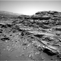 Nasa's Mars rover Curiosity acquired this image using its Left Navigation Camera on Sol 1049, at drive 2266, site number 48