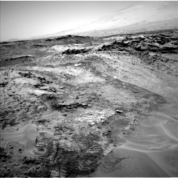 Nasa's Mars rover Curiosity acquired this image using its Left Navigation Camera on Sol 1049, at drive 2296, site number 48