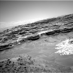 Nasa's Mars rover Curiosity acquired this image using its Left Navigation Camera on Sol 1049, at drive 2410, site number 48
