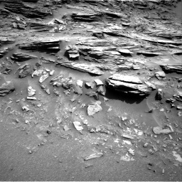 Nasa's Mars rover Curiosity acquired this image using its Right Navigation Camera on Sol 1049, at drive 2242, site number 48