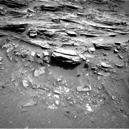 Nasa's Mars rover Curiosity acquired this image using its Right Navigation Camera on Sol 1049, at drive 2248, site number 48