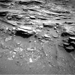 Nasa's Mars rover Curiosity acquired this image using its Right Navigation Camera on Sol 1049, at drive 2254, site number 48