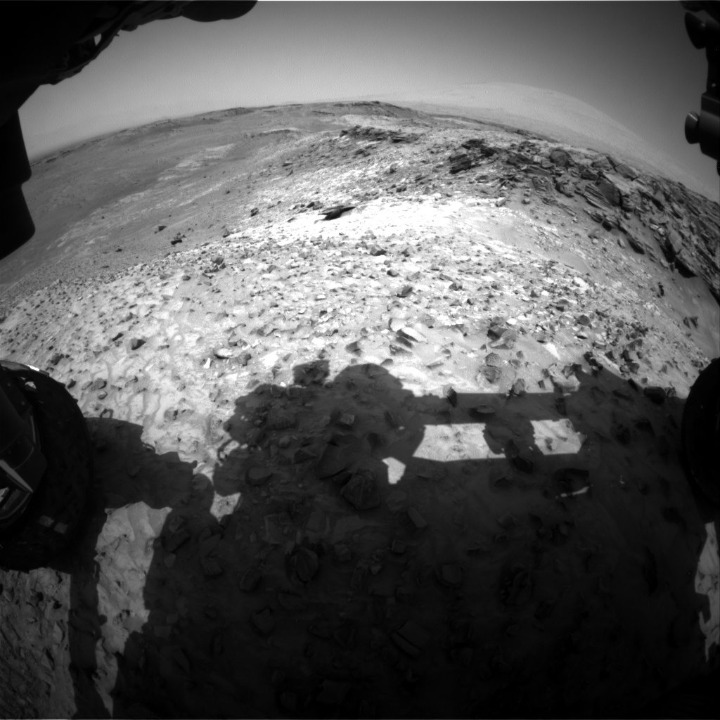 Nasa's Mars rover Curiosity acquired this image using its Front Hazard Avoidance Camera (Front Hazcam) on Sol 1051, at drive 2470, site number 48