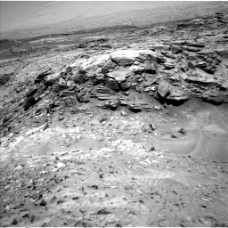Nasa's Mars rover Curiosity acquired this image using its Left Navigation Camera on Sol 1051, at drive 2452, site number 48