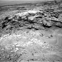 Nasa's Mars rover Curiosity acquired this image using its Left Navigation Camera on Sol 1051, at drive 2458, site number 48