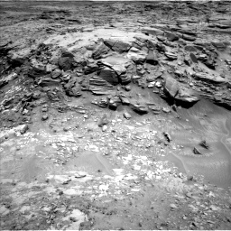 Nasa's Mars rover Curiosity acquired this image using its Left Navigation Camera on Sol 1051, at drive 2464, site number 48