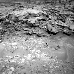 Nasa's Mars rover Curiosity acquired this image using its Right Navigation Camera on Sol 1051, at drive 2464, site number 48