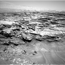 Nasa's Mars rover Curiosity acquired this image using its Left Navigation Camera on Sol 1053, at drive 2470, site number 48