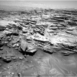 Nasa's Mars rover Curiosity acquired this image using its Left Navigation Camera on Sol 1053, at drive 2488, site number 48
