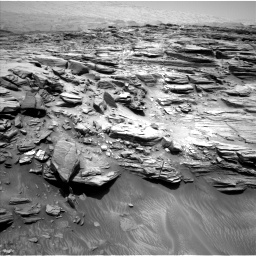 Nasa's Mars rover Curiosity acquired this image using its Left Navigation Camera on Sol 1053, at drive 2494, site number 48