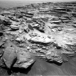 Nasa's Mars rover Curiosity acquired this image using its Left Navigation Camera on Sol 1053, at drive 2506, site number 48
