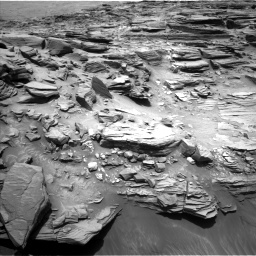 Nasa's Mars rover Curiosity acquired this image using its Left Navigation Camera on Sol 1053, at drive 2512, site number 48