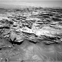 Nasa's Mars rover Curiosity acquired this image using its Right Navigation Camera on Sol 1053, at drive 2488, site number 48