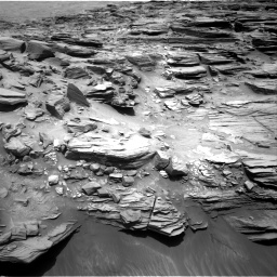 Nasa's Mars rover Curiosity acquired this image using its Right Navigation Camera on Sol 1053, at drive 2512, site number 48