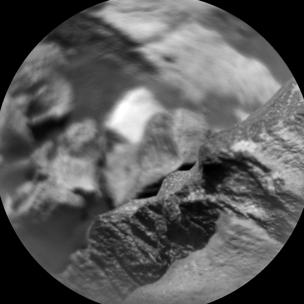 Nasa's Mars rover Curiosity acquired this image using its Chemistry & Camera (ChemCam) on Sol 1053, at drive 2470, site number 48