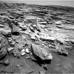 Nasa's Mars rover Curiosity acquired this image using its Left Navigation Camera on Sol 1056, at drive 2536, site number 48
