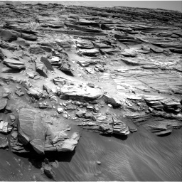 Nasa's Mars rover Curiosity acquired this image using its Right Navigation Camera on Sol 1056, at drive 2530, site number 48