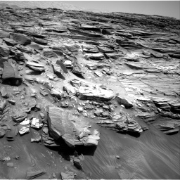 Nasa's Mars rover Curiosity acquired this image using its Right Navigation Camera on Sol 1056, at drive 2536, site number 48