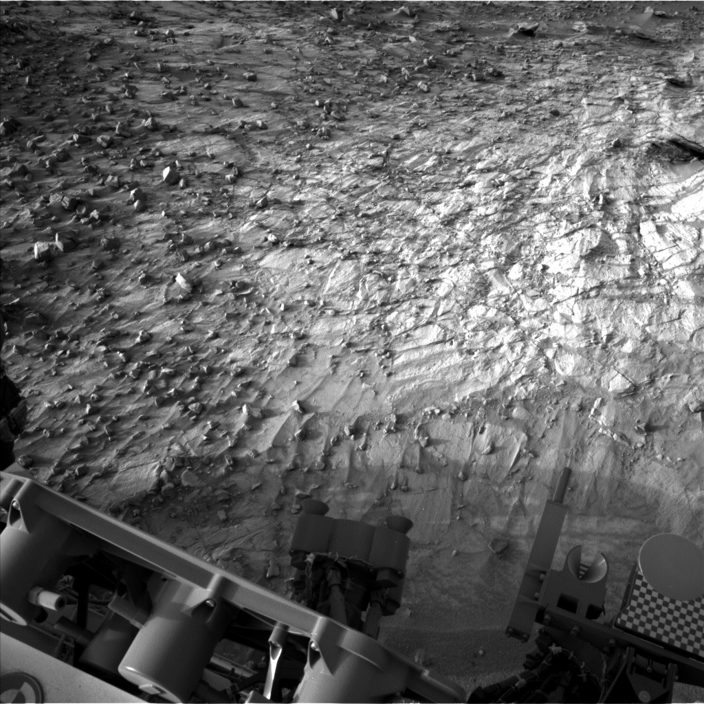 Nasa's Mars rover Curiosity acquired this image using its Left Navigation Camera on Sol 1057, at drive 2542, site number 48