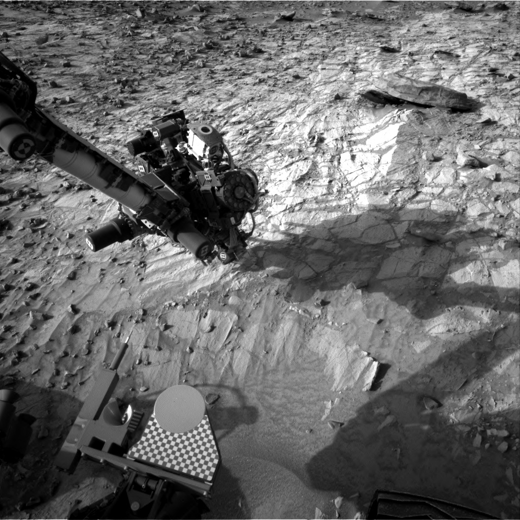 Nasa's Mars rover Curiosity acquired this image using its Right Navigation Camera on Sol 1057, at drive 2542, site number 48