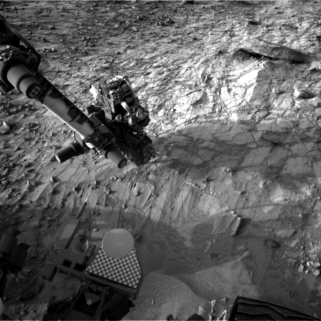 Nasa's Mars rover Curiosity acquired this image using its Right Navigation Camera on Sol 1057, at drive 2542, site number 48