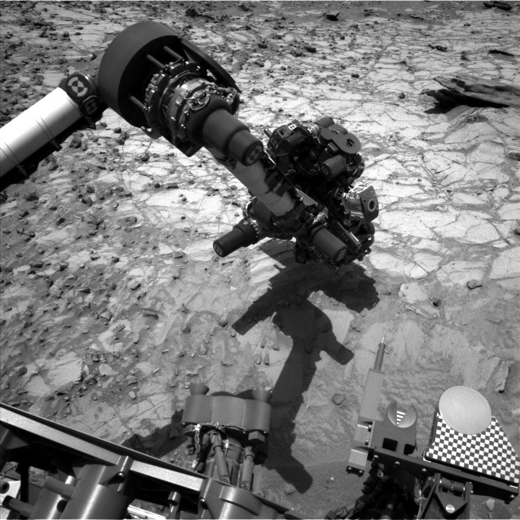Nasa's Mars rover Curiosity acquired this image using its Left Navigation Camera on Sol 1059, at drive 2542, site number 48