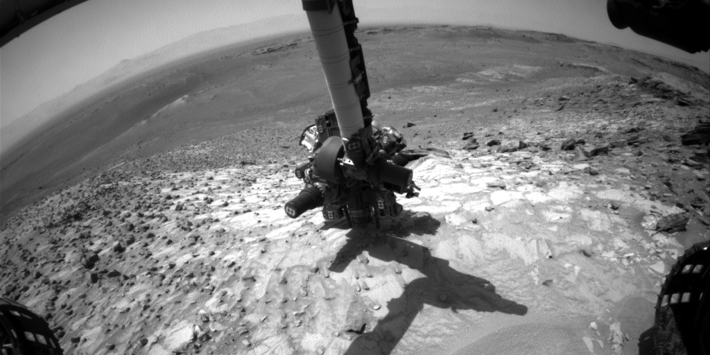 Nasa's Mars rover Curiosity acquired this image using its Front Hazard Avoidance Camera (Front Hazcam) on Sol 1060, at drive 2542, site number 48