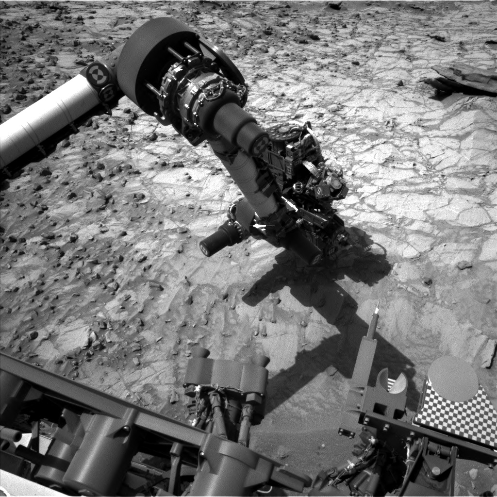 Nasa's Mars rover Curiosity acquired this image using its Left Navigation Camera on Sol 1060, at drive 2542, site number 48