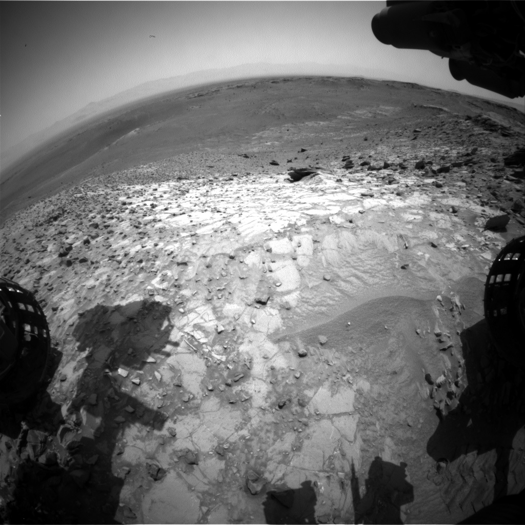 Nasa's Mars rover Curiosity acquired this image using its Front Hazard Avoidance Camera (Front Hazcam) on Sol 1064, at drive 2542, site number 48