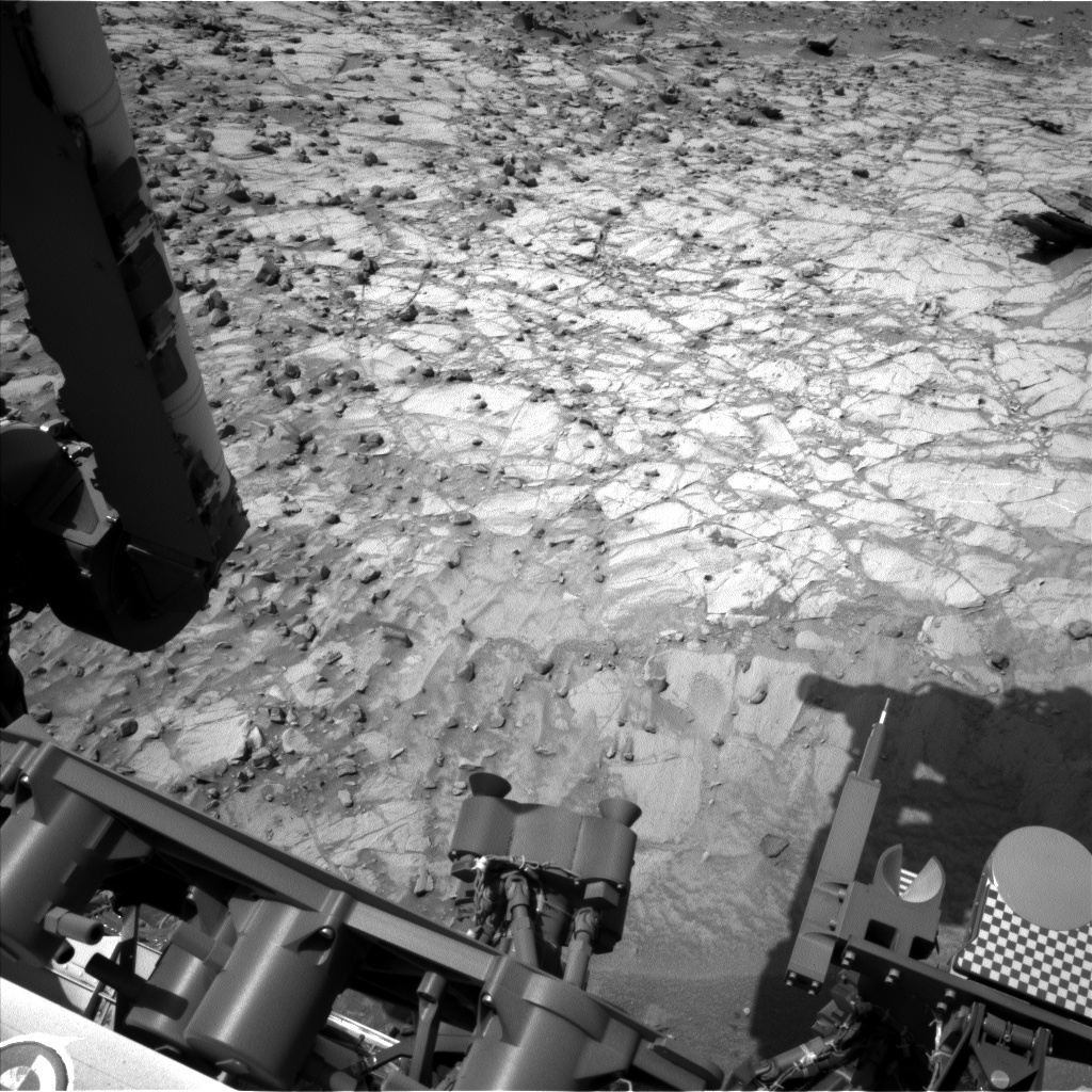 Nasa's Mars rover Curiosity acquired this image using its Left Navigation Camera on Sol 1064, at drive 2542, site number 48