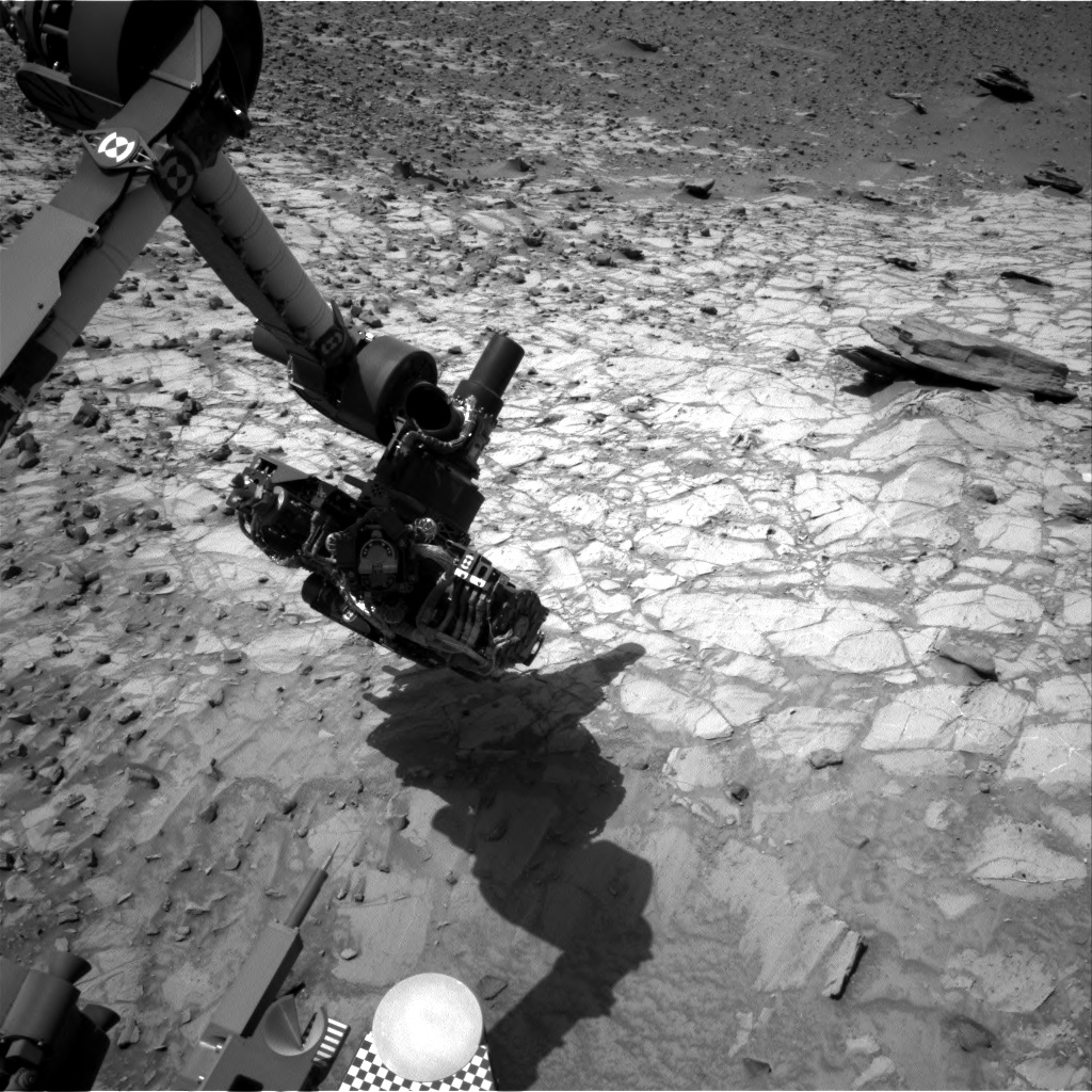 Nasa's Mars rover Curiosity acquired this image using its Right Navigation Camera on Sol 1065, at drive 2542, site number 48