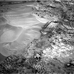 Nasa's Mars rover Curiosity acquired this image using its Left Navigation Camera on Sol 1066, at drive 2626, site number 48