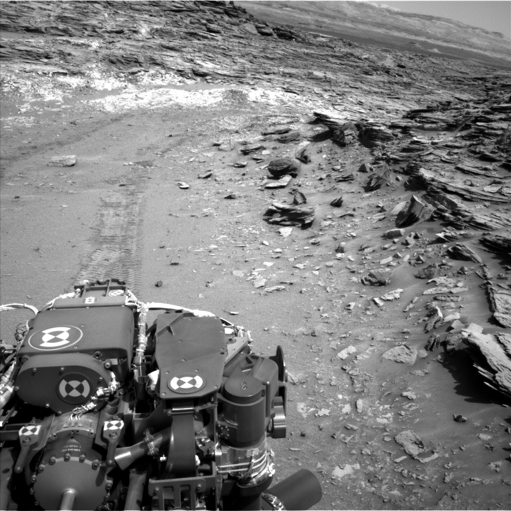 Nasa's Mars rover Curiosity acquired this image using its Left Navigation Camera on Sol 1066, at drive 2794, site number 48