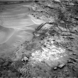 Nasa's Mars rover Curiosity acquired this image using its Right Navigation Camera on Sol 1066, at drive 2626, site number 48